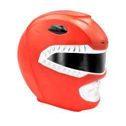 Casque Power Ranger rouge adulte  