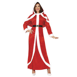 D√©guisement m√®re No√´l robe longue femme  
