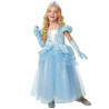 D√©guisement complet princesse bleue luxe enfant  