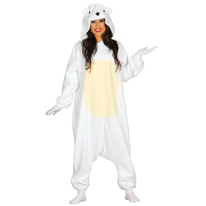 Combinaison ours polaire femme  
