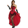 D√©guisement miss burlesque rouge femme  