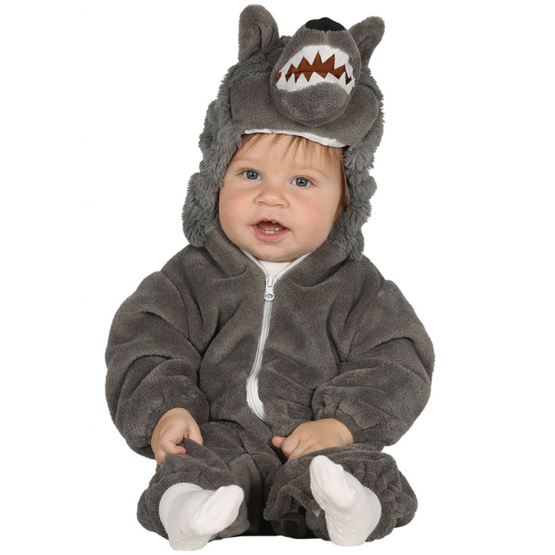 D√©guisement loup gris b√©b√©  
