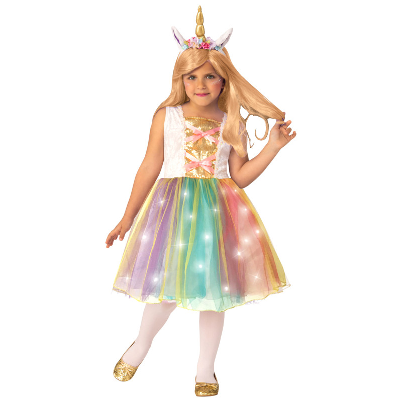 D√©guisement Princesse Licorne lumineuse enfant  