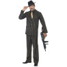 D√©guisement gangster charleston ray√© homme  