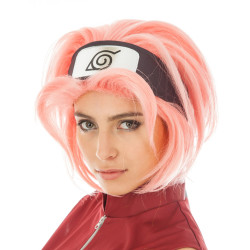 Perruque Haruno Naruto adulte  