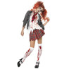 D√©guisement √©coli√®re zombie Halloween femme  