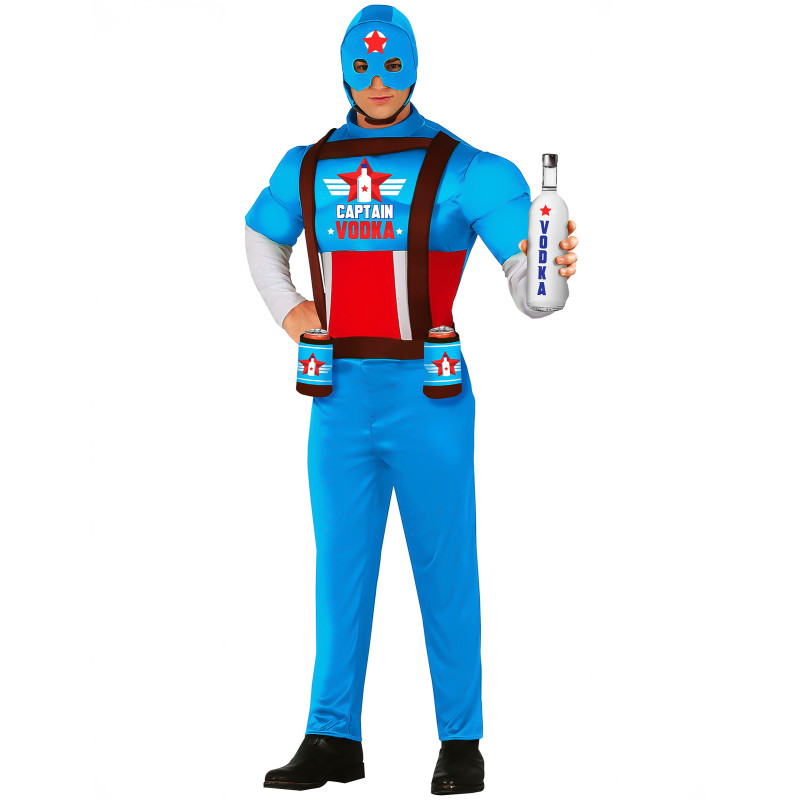 D√©guisement humoristique Captain Vodka adulte  