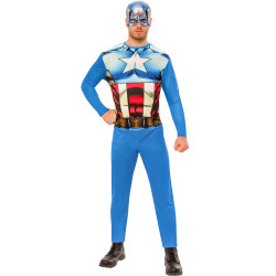 D√©guisement classique Captain America adulte  