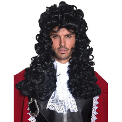 Perruque longue pirate homme  