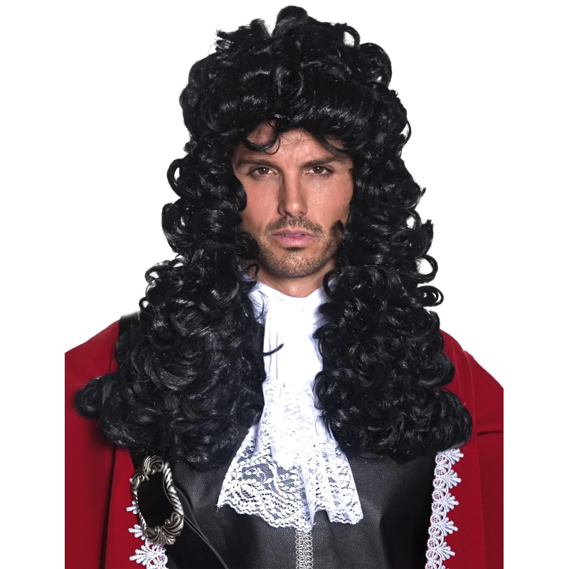 Perruque longue pirate homme  