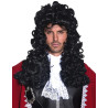 Perruque longue pirate homme  