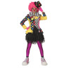 Veste clown multicolore femme  