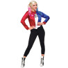 Veste et t-shirt int√©gr√© Harley Quinn Suicide Squad femme  