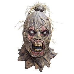 Masque int√©gral zombie √©pouvantail adulte  
