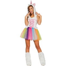 D√©guisement miss licorne femme  