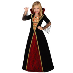 D√©guisement √©l√©gant de vampire fille Halloween  