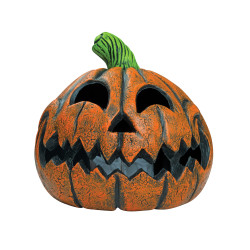 Citrouille d'Halloween en r√©sine 29 x 27 cm  