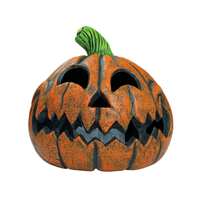Citrouille d'Halloween en r√©sine 29 x 27 cm  