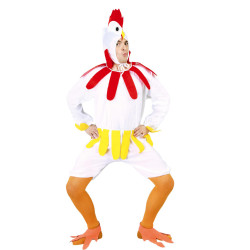 D√©guisement coq blanc adulte  