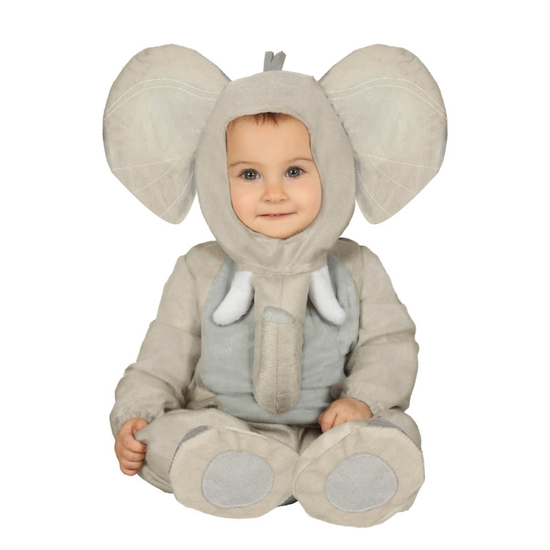 D√©guisement √©l√©phant peluche b√©b√©  