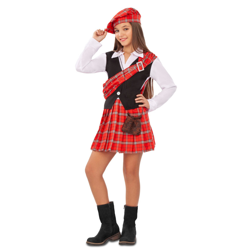 D√©guisement petite √âcossaise fille  