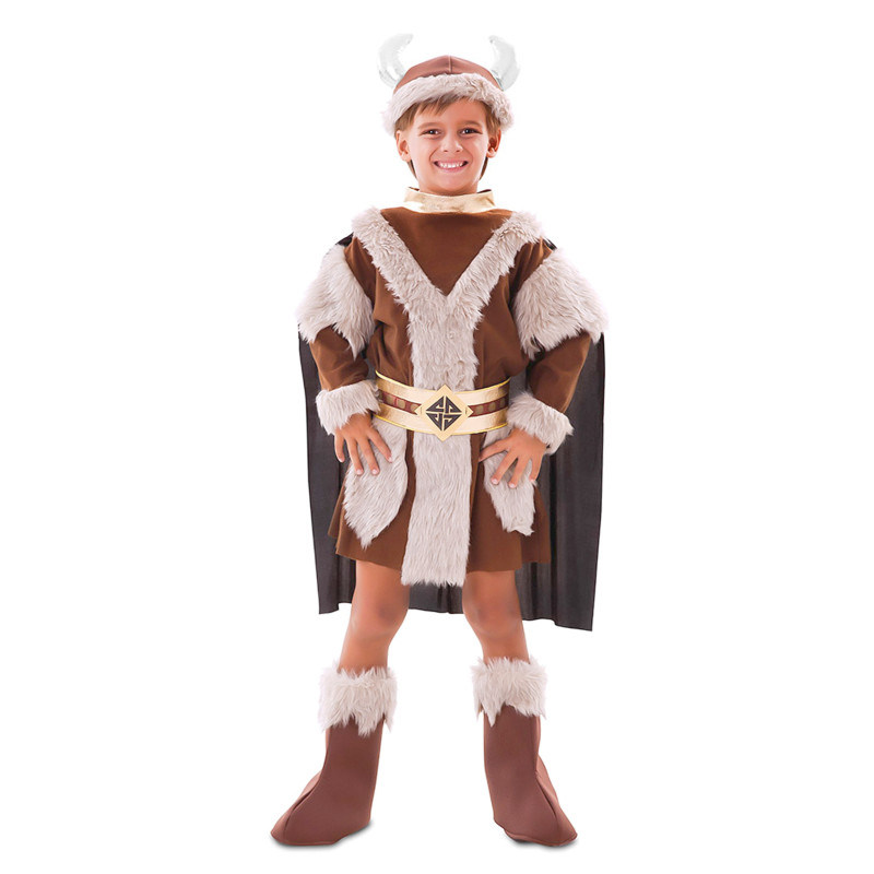 D√©guisement viking marron gar√ßon  