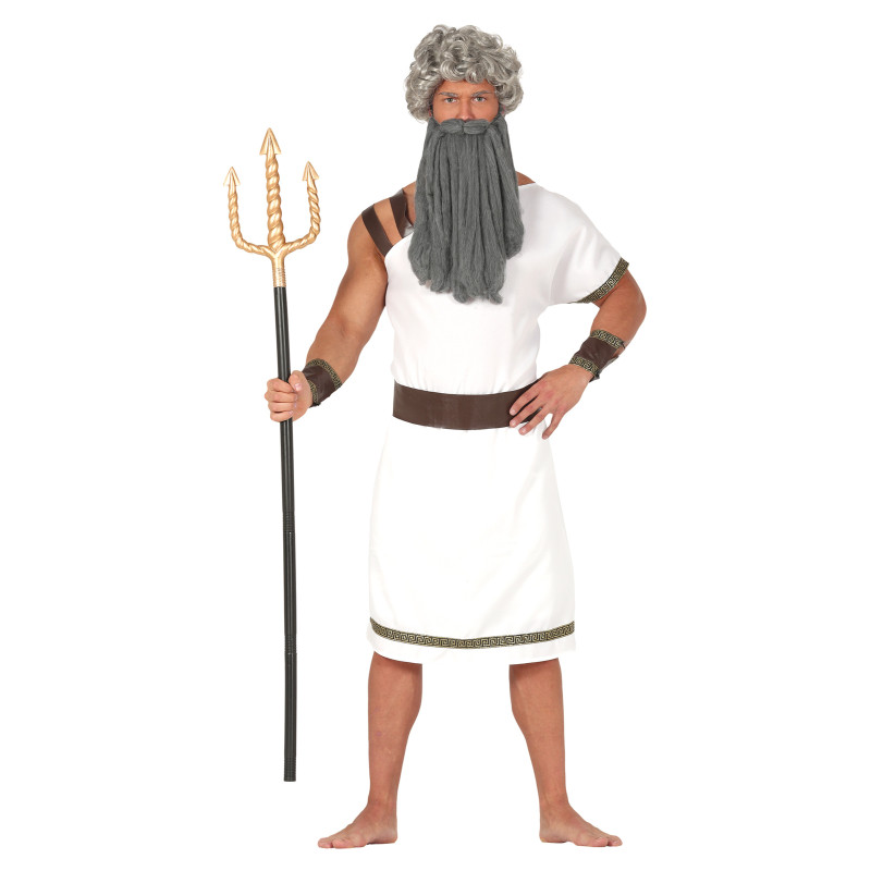 D√©guisement spartan blanc homme  