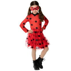 D√©guisement robe avec jupon Ladybug Miraculous  