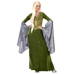 D√©guisement elfe vert femme  