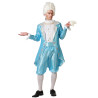 D√©guisement courtisan bleu homme  