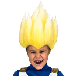 Perruque Super Saiyan Vegeta Dragon Ball enfant  