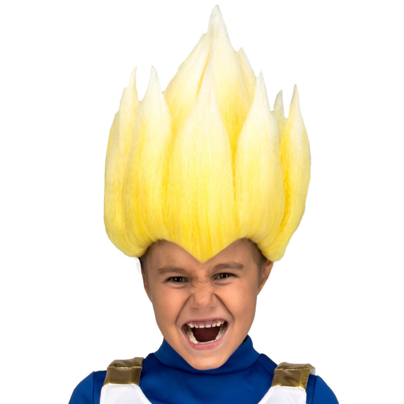 Perruque Super Saiyan Vegeta Dragon Ball enfant  
