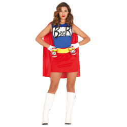 D√©guisement humoristique Beerwoman femme  