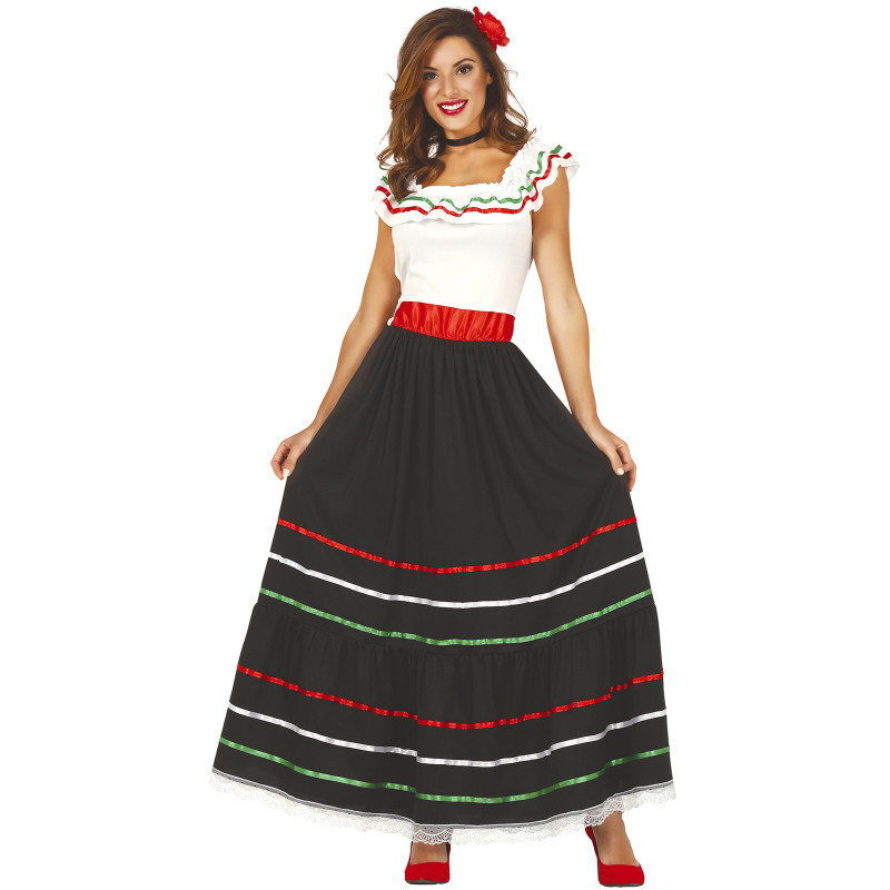 D√©guisement mexicaine longue femme  
