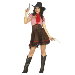 D√©guisement cowgirl de l'ouest femme  
