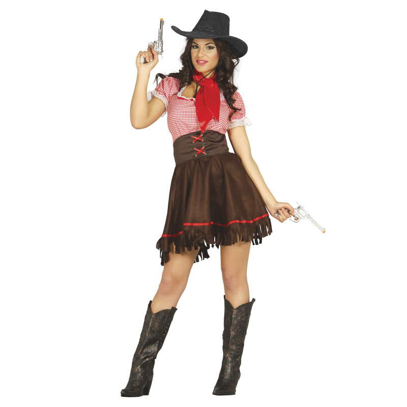 D√©guisement cowgirl de l'ouest femme  