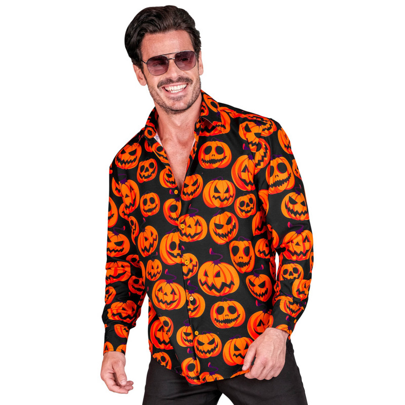 Chemise citrouilles pour homme  