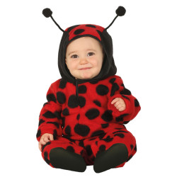 D√©guisement combinaison avec capuche coccinelle b√©b√©  