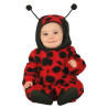 D√©guisement combinaison avec capuche coccinelle b√©b√©  
