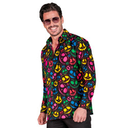 Chemise fant√¥mes fluo pour homme  