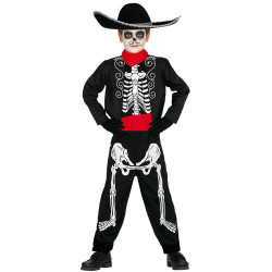 D√©guisement squelette Dia de los muertos gar√ßon  
