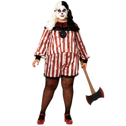 D√©guisement Clown  Cauchemardesque femme grande taille  