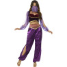 D√©guisement princesse arabe violette femme  