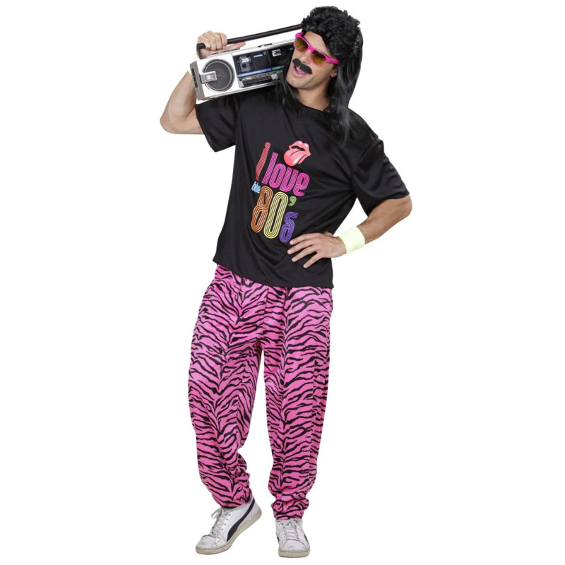 D√©guisement jogging I love 80's grande taille homme  