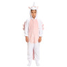 Combinaison licorne blanche et rose enfant  