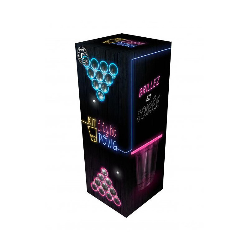 Kit beer pong lumineux  