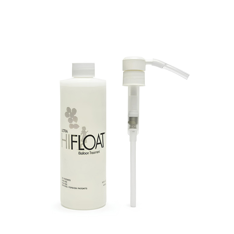 Bouteille HI-FLOAT avec pompe pour ballons h√©lium 473ml  