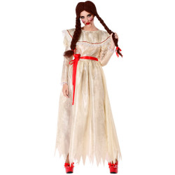 D√©guisement poup√©e vintage mal√©fique femme  