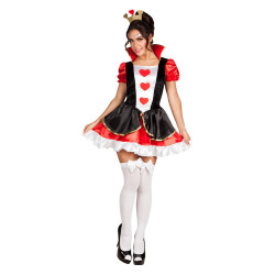 D√©guisement reine des coeurs sexy femme  