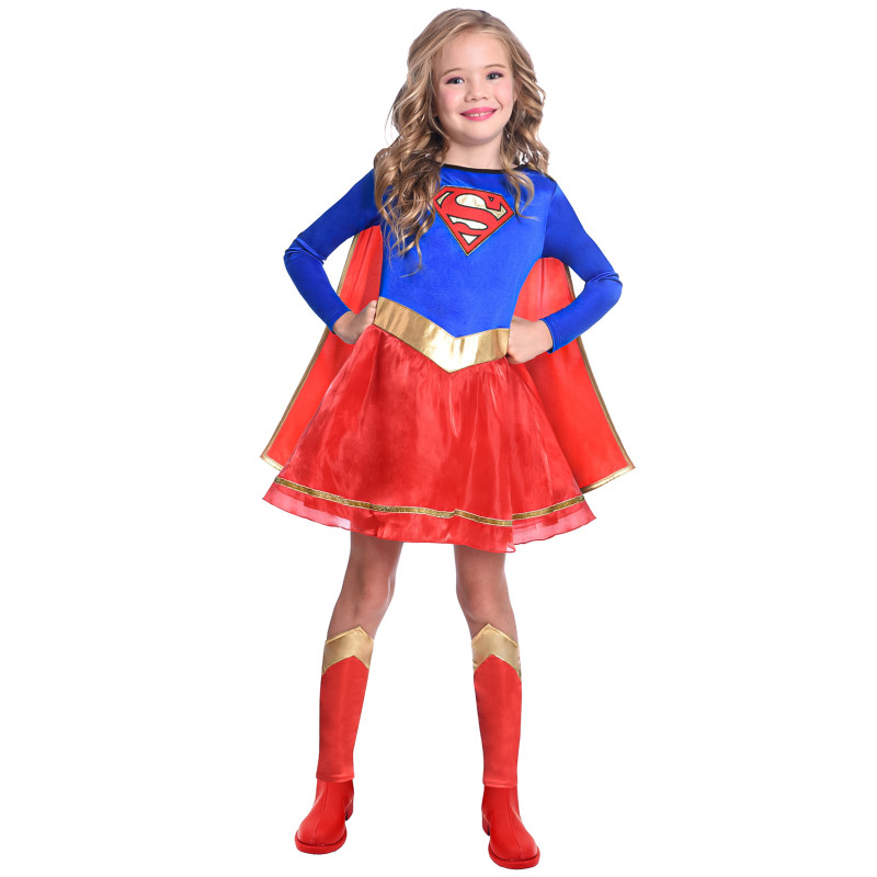 D√©guisement Supergirl classique fille  